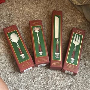 Lenox Holiday Gathering Serving Set- 4 pieces   New in Box